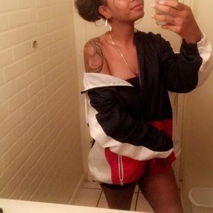 Multicolor Windbreaker